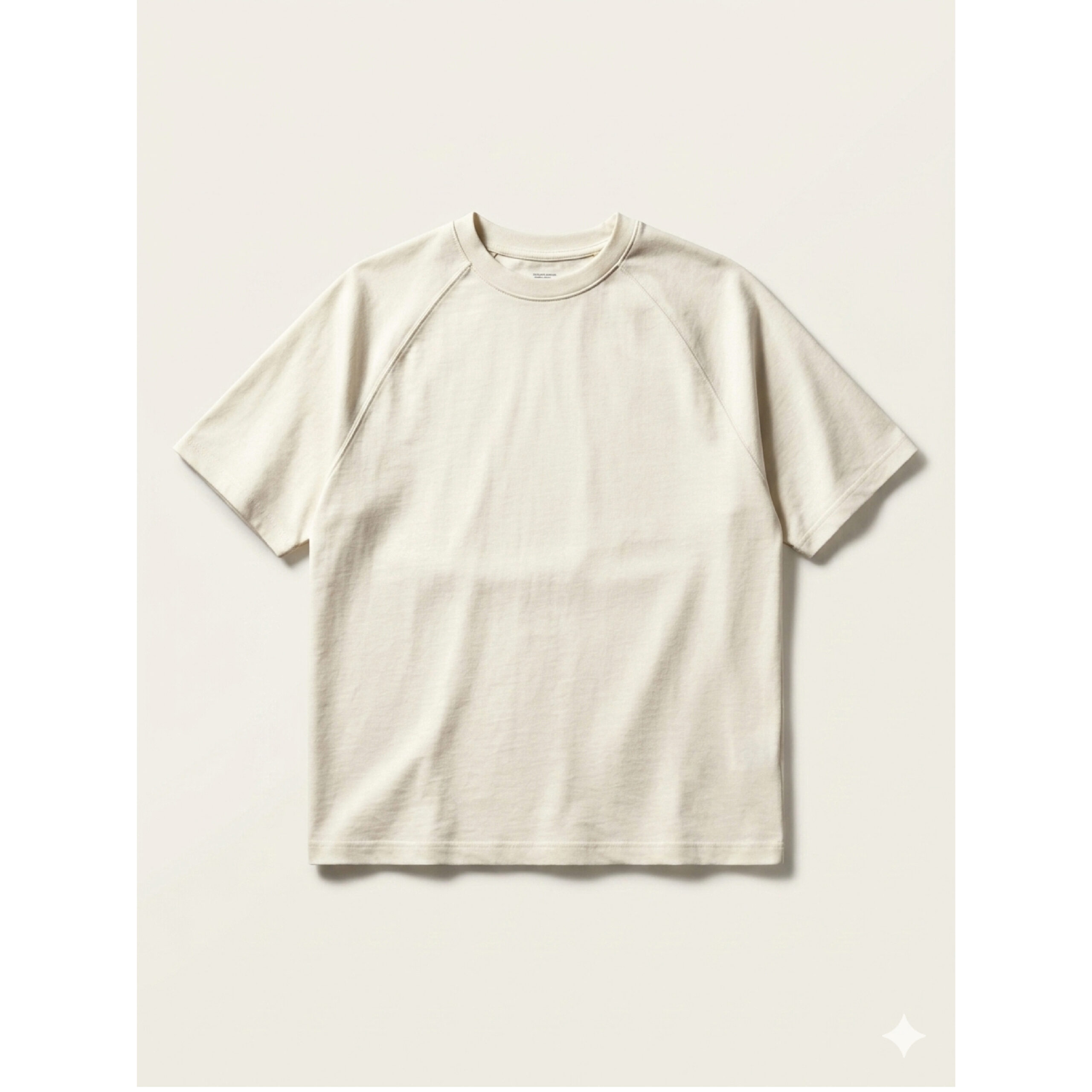 Oversized Raglan Sleeve Solid Drafted Shirt - White