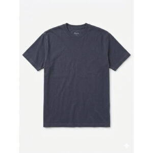 Oversized Drop Shoulder - Solid Drafted Shirt - NAVY