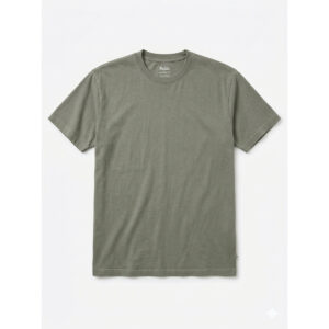 Oversized Drop Shoulder - Solid Drafted Shirt - Greenish Grey